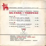 Zilha Armenulić Silvana I Dragan Živković Tozovac – Od Devojke Ništa Draže 45lik Plak EP - Görsel 2