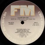 Jean-Pierre Rampal, Claude Bolling – Bolling: Suite No. 2 For Flute And Jazz Piano Trio LP Plak - Görsel 4