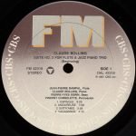 Jean-Pierre Rampal, Claude Bolling – Bolling: Suite No. 2 For Flute And Jazz Piano Trio LP Plak - Görsel 3