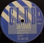 Shannon – Let The Music Play (Remix) 12'' Maxi Single Plak - Görsel 3
