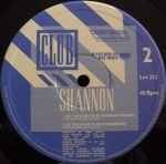 Shannon – Let The Music Play (Remix) 12'' Maxi Single Plak - Görsel 4