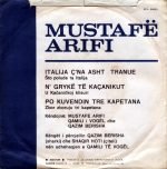 Mustafë Arifi – Italija Ç'na Asht Tranue 45lik Plak EP - Görsel 2