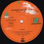 Visual – The Music Got Me 12'' Maxi Single Plak - Görsel 2
