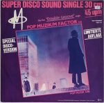 M – Pop Muzik / M Factor (Special Disco-Version) 12'' Maxi Single Plak - Görsel 2