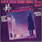 M – Pop Muzik / M Factor (Special Disco-Version) 12'' Maxi Single Plak