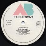 Computer – Come And Dance 12'' Maxi Single Plak - Görsel 3