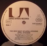 April Stevens – The Very Best Of April Stevens Teach Me Tiger LP Plak - Görsel 3