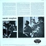 Sarah Vaughan – Sarah Vaughan LP Plak - Görsel 2