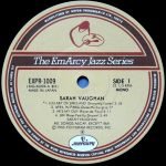 Sarah Vaughan – Sarah Vaughan LP Plak - Görsel 3