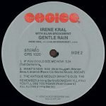 Irene Kral With Alan Broadbent – Gentle Rain LP Plak - Görsel 4