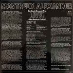 The Monty Alexander Trio ‎– Montreux Alexander - Live! At The Montreux Festival LP Plak - Görsel 2