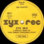 ZYX Mix (A Special Remix of "High Energy Danceable Stuff") 12'' Maxi Single Plak - Görsel 3