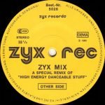 ZYX Mix (A Special Remix of "High Energy Danceable Stuff") 12'' Maxi Single Plak - Görsel 4