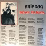 Arif Sağ – İnsan Olmaya Geldim LP Plak - Görsel 3