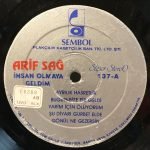 Arif Sağ – İnsan Olmaya Geldim LP Plak - Görsel 5