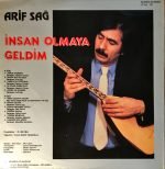 Arif Sağ – İnsan Olmaya Geldim LP Plak - Görsel 2