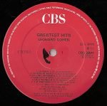 Leonard Cohen – Greatest Hits LP Plak - Görsel 2