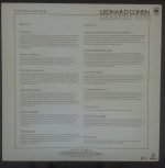 Leonard Cohen – Greatest Hits LP Plak - Görsel 3