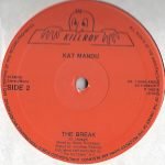 Kat Mandu – The Break (Remix) 12'' Maxi Single Plak - Görsel 2