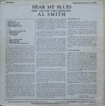 Al Smith ‎– Hear My Blues LP Plak - Görsel 3