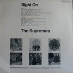 The Supremes – Right On LP Plak - Görsel 3