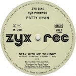 Patty Ryan – Stay With Me Tonight 12'' Maxi Single Plak - Görsel 2
