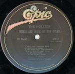 The Hollies – Words And Music By Bob Dylan LP Plak - Görsel 4