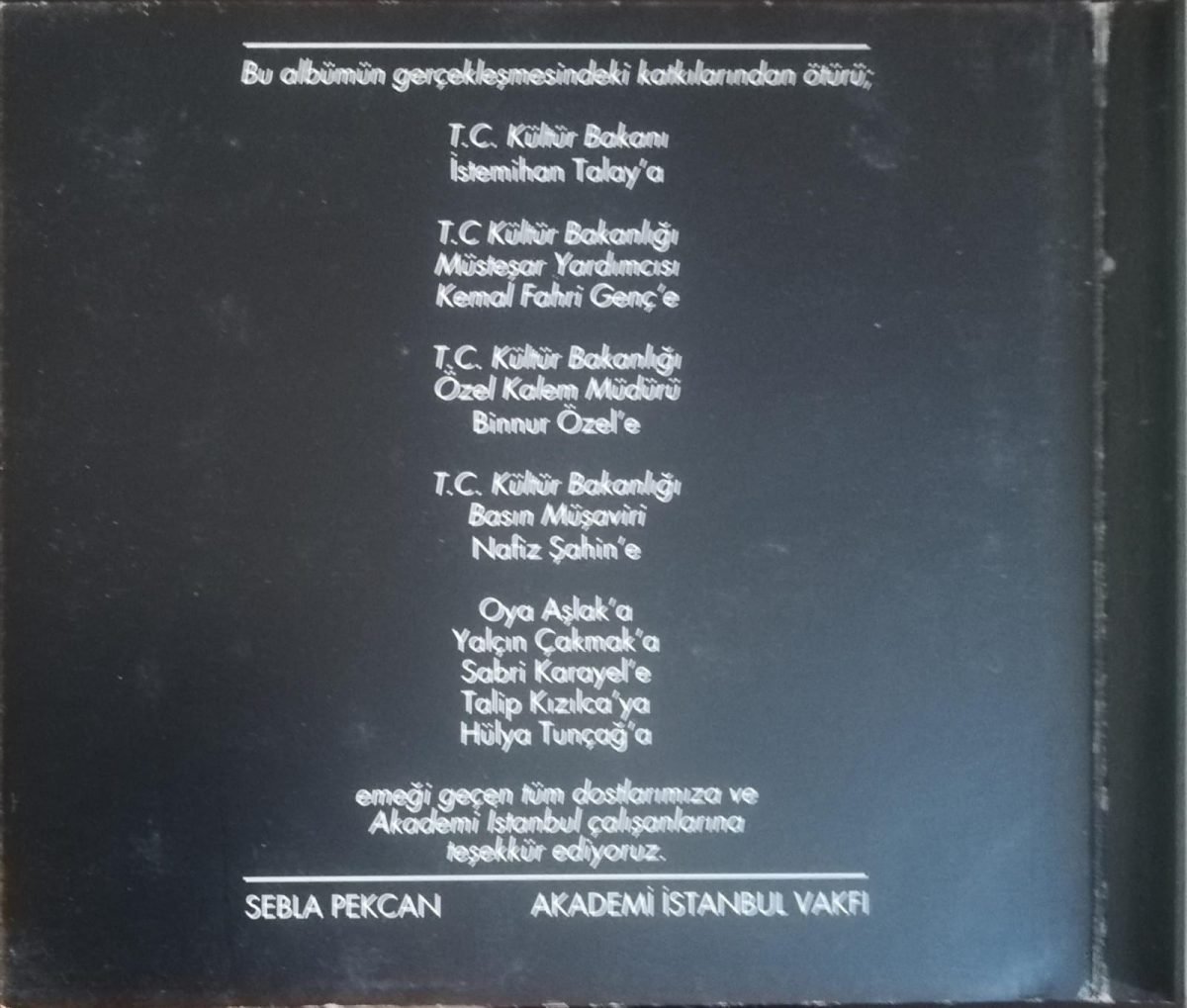 Erol Pekcan - Soul Eyes CD - Görsel 4