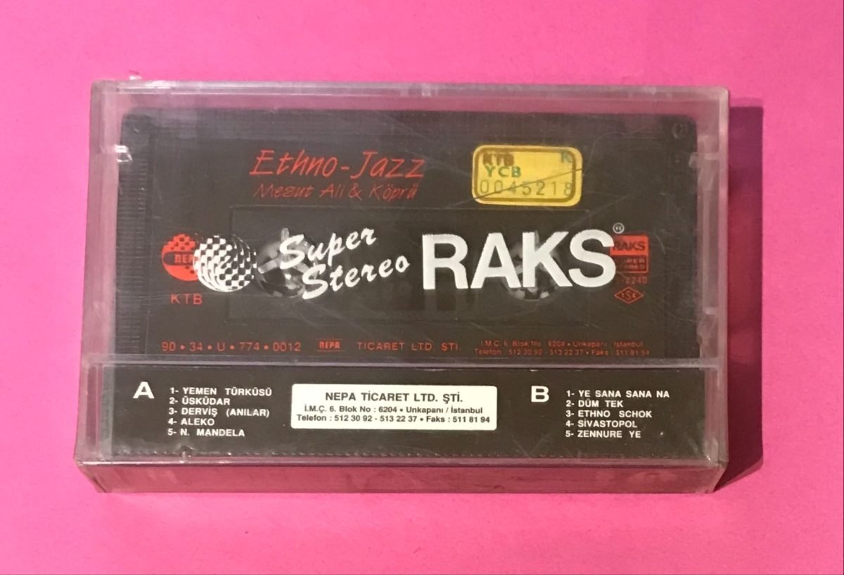 Mesut Ali & Köprü – Ethno Jazz From Turkey Kaset - Görsel 2
