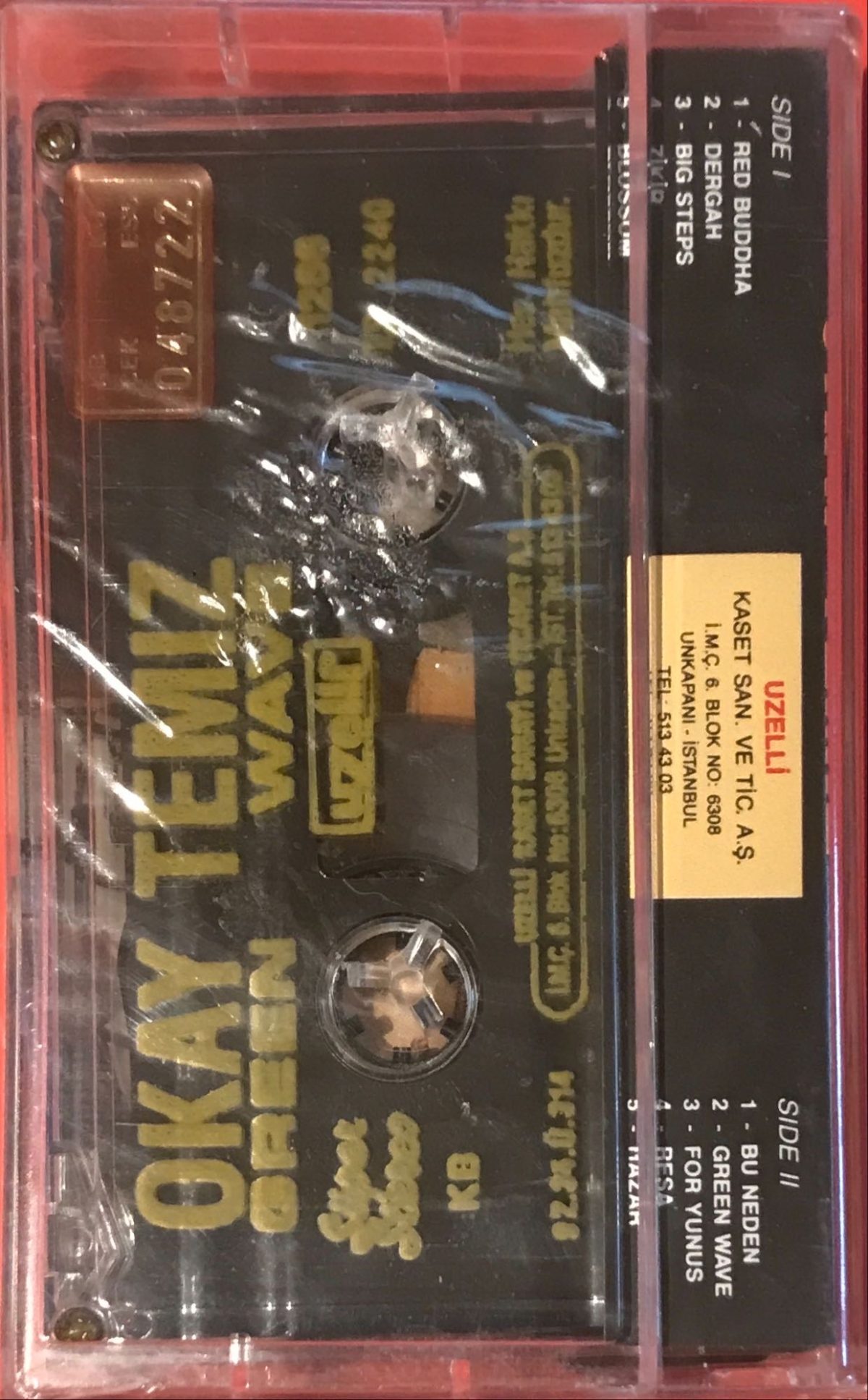 Okay Temiz ‎– Green Wave Kaset - Görsel 2