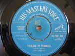 The Crests – Trouble In Paradise 45lik Plak (Doo Wop)