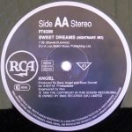 Eurythmics – Angel / Sweet Dreams (Nightmare Mix) 12'' Maxi Single Plak - Görsel 4