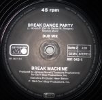 Break Machine – Break Dance Party 12'' Maxi Single Plak - Görsel 3