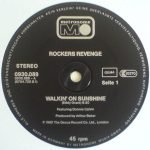 Rockers Revenge – Walkin' On Sunshine 12'' Maxi Single Plak