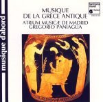 Atrium Musicæ De Madrid, Gregorio Paniagua – Musique De La Grèce Antique CD
