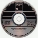 Atrium Musicæ De Madrid, Gregorio Paniagua – Musique De La Grèce Antique CD - Görsel 3