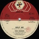 Tom Hooker – Help Me 12'' Maxi Single Plak - Görsel 2