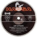 Art Affairs – Workaholic (25-Hours-A-Day-Mix) 12'' Maxi Single Plak - Görsel 2