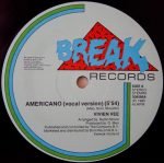 Vivien Vee – Americano 12'' Maxi Single Plak - Görsel 2