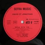 David & Jonathan – Bella Vita 12'' Maxi Single Plak - Görsel 2