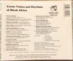Exotic Voices And Rhythms Of Black Africa CD - Görsel 2