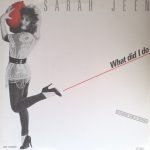 Sarah Jeen – What Did I Do 12'' Maxi Single Plak