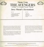 Jerry Murad's Harmonicats – Theme From The Avengers LP Plak - Görsel 2