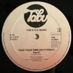 The S.O.S. Band – Take Your Time (Do It Right) 12'' Maxi Single Plak - Görsel 4