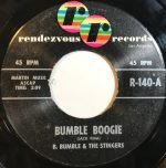 B. Bumble & The Stingers – Bumble Boogie 45lik Plak