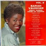 Sarah Vaughan – Great Songs From Hit Shows, Vol. 2 LP Plak