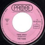 The Tams ‎– Hey Girl Don't Bother Me 45lik Plak (Soul) - Görsel 2