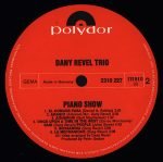 Dany Revel Trio – Piano Show LP Plak - Görsel 4