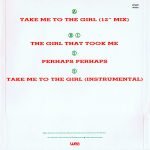The Associates – Take Me To The Girl 12'' Maxi Single Plak - Görsel 2