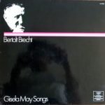 Gisela May – Gisela May Singt Brecht LP Plak